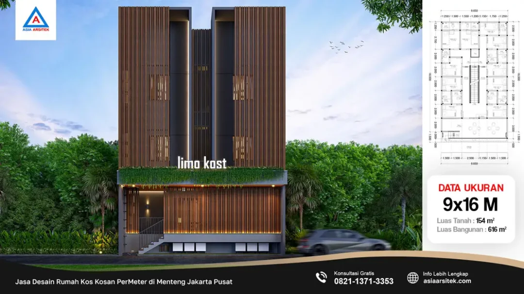 Jasa Desain Rumah Kos Kosan PerMeter di Menteng Jakarta Pusat, jasa desain rumah kost, contoh desain kos kosan, contoh desain kos kosan minimalis, contoh desain kos kosan sederhana, contoh desain rumah kost, contoh desain rumah kost 2 lantai, desain bangunan kost minimalis, asia arsitek jasa arsitek desain rumah villa kost hotel, arsitek rumah kost,