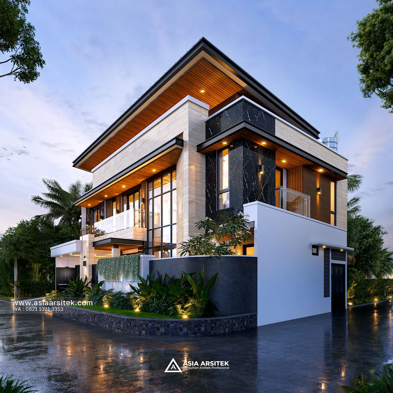 Desain Hook Rumah Minimalis 2 Lantai Ibu DV di Duren Sawit Jakarta Timur