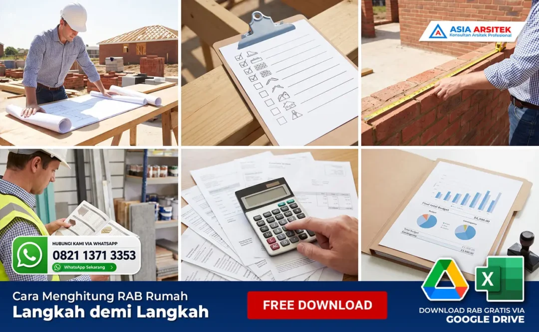 Cara Menghitung RAB Rumah 2026: Panduan Lengkap, Contoh, dan Template Gratis