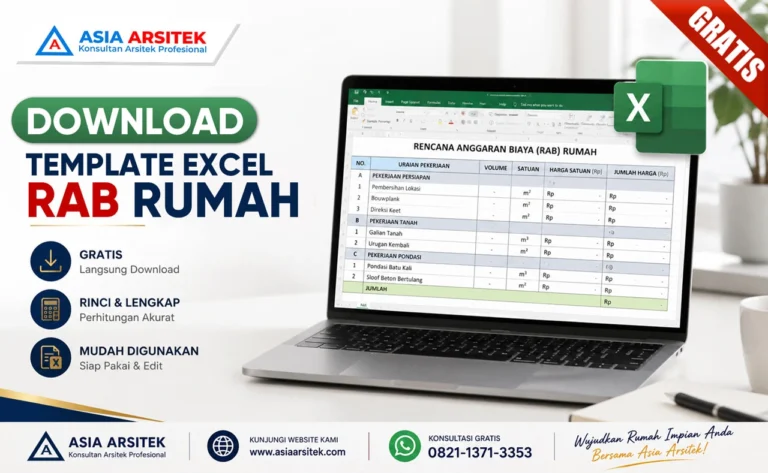 Download Template Excel RAB Rumah Gratis