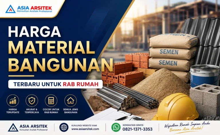 Harga Material Bangunan Terbaru untuk RAB Rumah