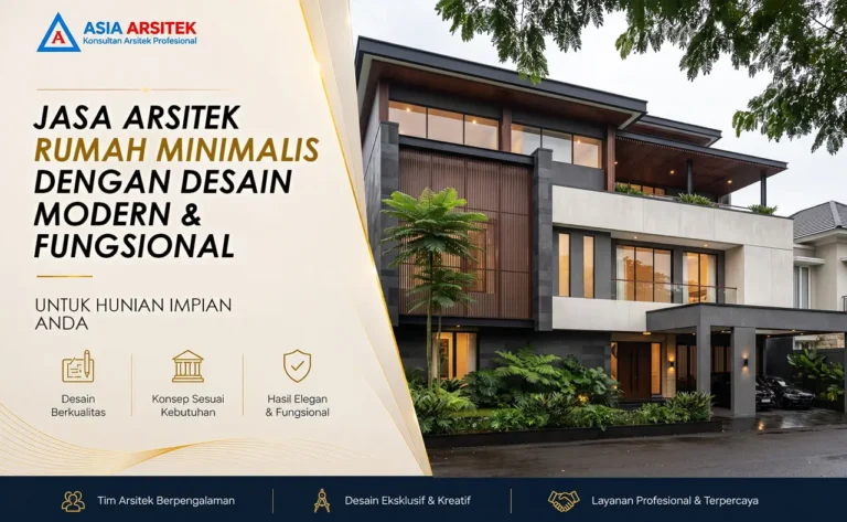 Jasa Arsitek Rumah Minimalis dengan Desain Modern dan Fungsional