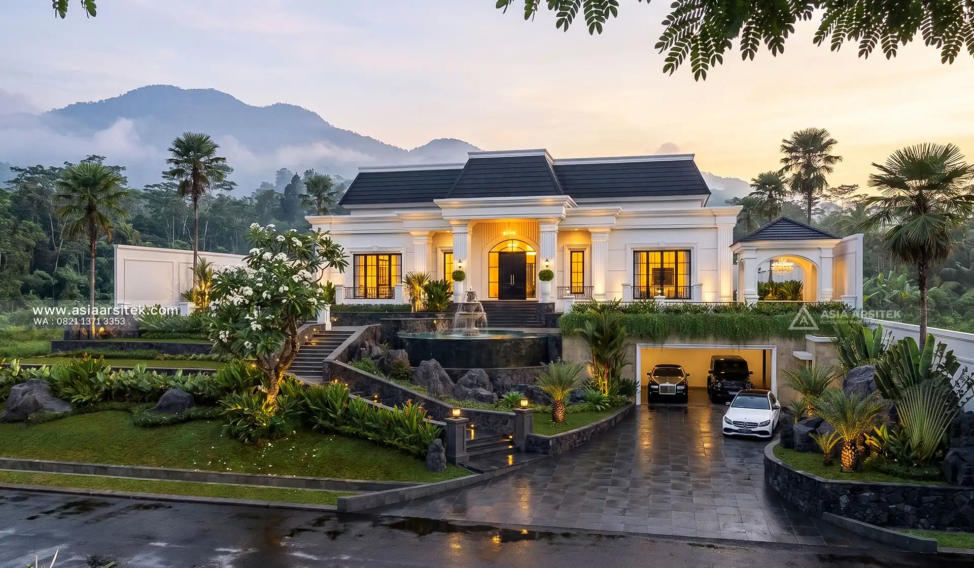 Jasa Konsultan Arsitek Desain Rumah Mewah di Indonesia - Asia Arsitek