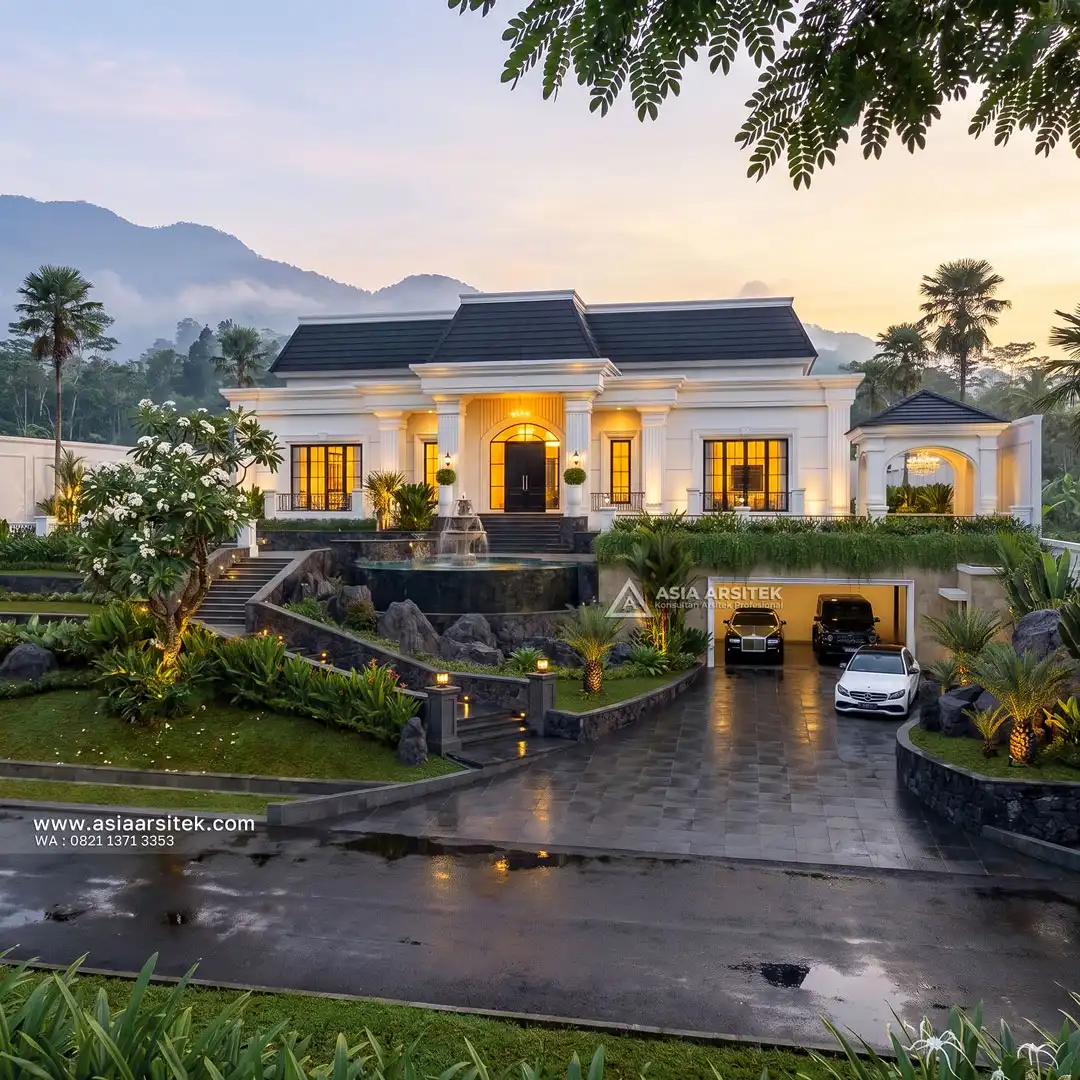 Konsultasi dan Desain Arsitektur Rumah Mewah Secara Online - Asia Arsitek