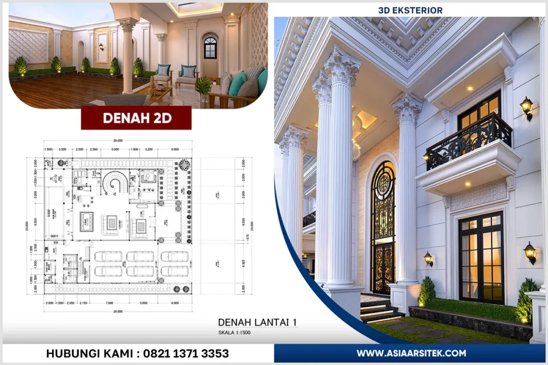 Jasa Desain Arsitek Mewah di Jagakarsa Jakarta Selatan