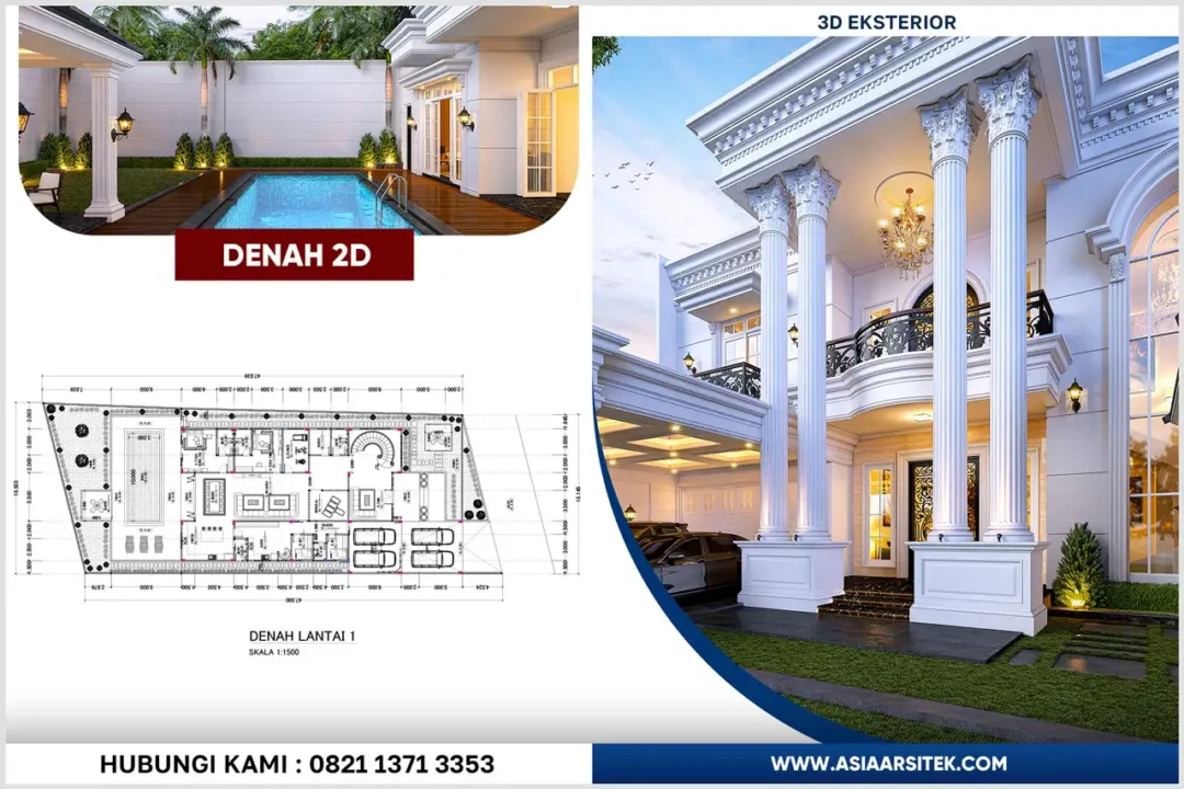 Jasa Desain Arsitek Mewah di Kebayoran Baru Jakarta Selatan