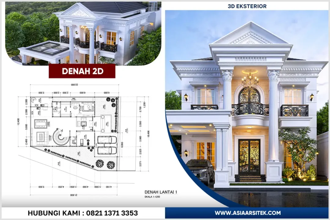 Jasa Desain Arsitek PerMeter di Kebayoran Baru Jakarta Selatan