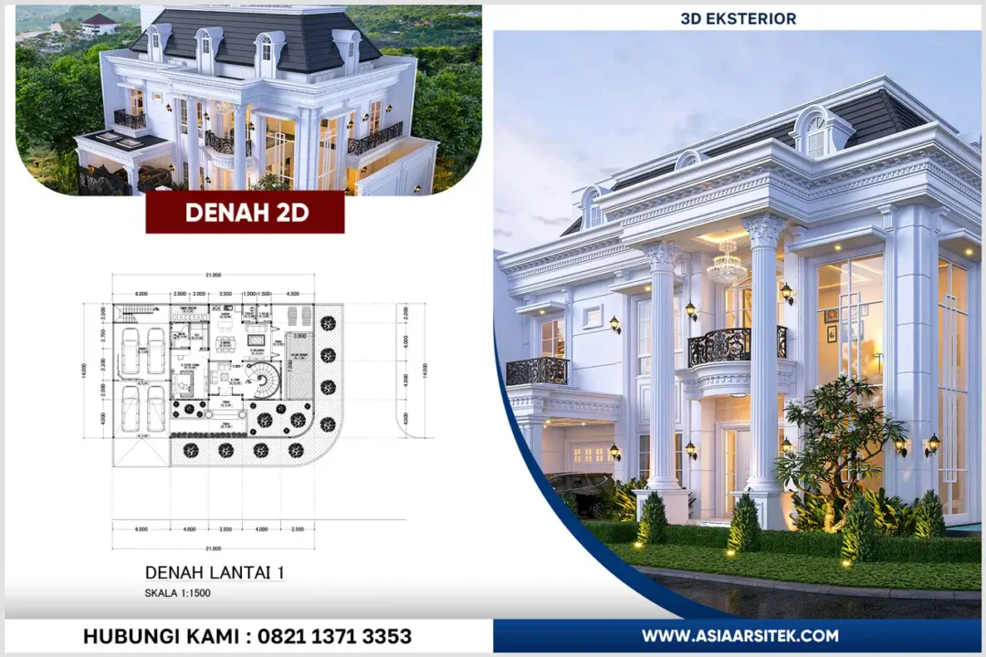 Jasa Desain Arsitek Profesional di Kebayoran Baru Jakarta Selatan