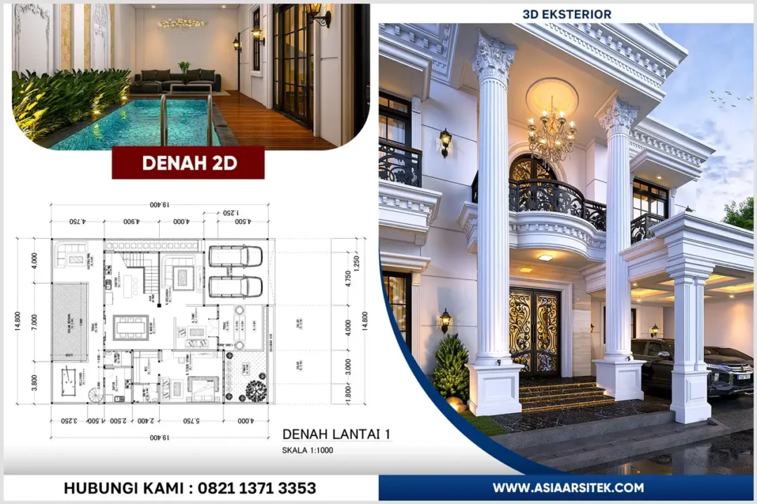 Jasa Desain Arsitek Terpercaya di Kebayoran Baru Jakarta Selatan