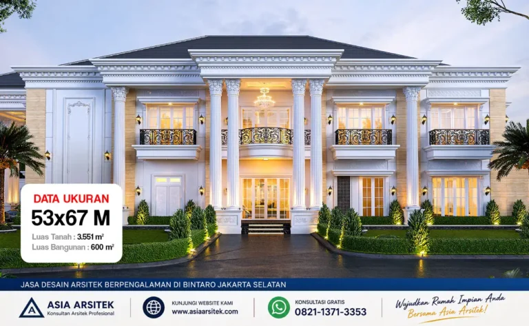 Jasa Desain Arsitek Berpengalaman di Bintaro Jakarta Selatan