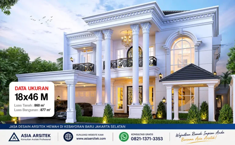 Jasa Desain Arsitek Mewah di Kebayoran Baru Jakarta Selatan