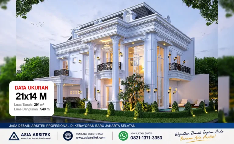 Jasa Desain Arsitek Profesional di Kebayoran Baru Jakarta Selatan