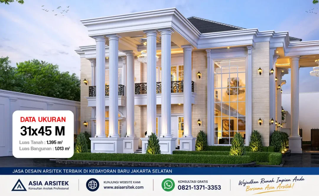 Jasa Desain Arsitek Terbaik di Kebayoran Baru Jakarta Selatan