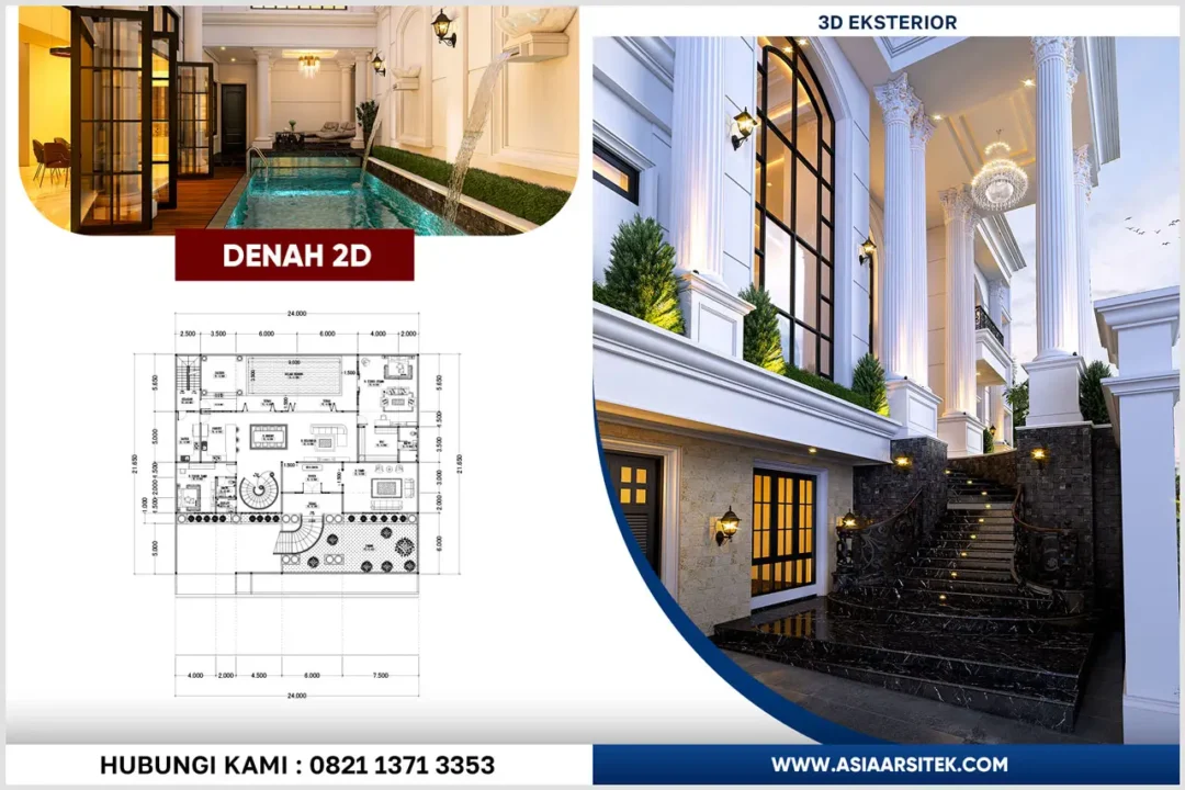 Jasa Desain Arsitek Mewah di Bintaro Jakarta Selatan