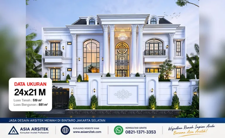 Jasa Desain Arsitek Mewah di Bintaro Jakarta Selatan